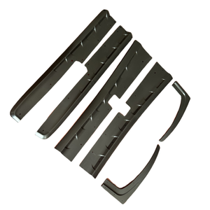 1997 2004 <span class=keywords><strong>Corvette</strong></span> C5 minigonne laterali in fibra di carbonio <span class=keywords><strong>nera</strong></span> lucida Kit stile Modulare per carrozzeria accessori - Product Image 3