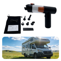 Aspirateur à main RV haute puissance sans fil rechargeable avec 6 embouts pour voiture, camping-car, yacht, motorhome RV Vac JDA