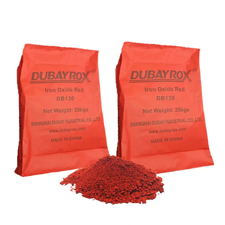 Factory Price Synthetic Iron Oxide Red Pigment With 110 120 130 190 For Industry Use