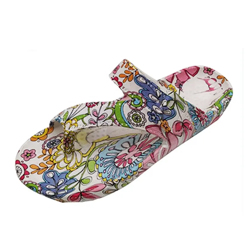 Zomer Nieuwe Product Mode Fancy Dubbele Kleur Dame Slippers Heren Sandalen Slides Custom Afdrukken Indoor Kito Slippers Voor Vrouwen