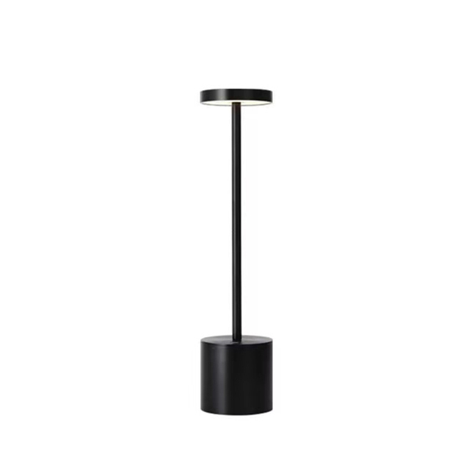 Creative Metal Rechargeable Led Table Lamp Portable Restaurant bar Cordless Dining Restaurant Table Lamp