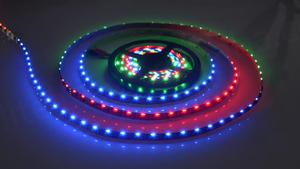 Tira de LED RGBIC direccionable SK6812 DMX RGBW RGB con PCB negro/blanco, 30 LED/60 LED, 1 LED/1 IC - Product Image 6