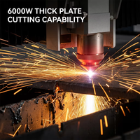 Machine de découpe laser à fibre CNC 2kW 4kW 3015 3000*1500mm pour acier au carbone et aluminium 1500 Watts