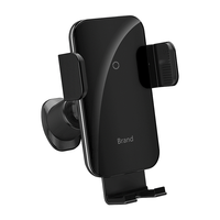 Chargeur de voiture sans fil 15W Charge rapide Serrage automatique pour tous les téléphones portables à chargement sans fil