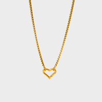 Spot en acier inoxydable bricolage pendentif Base ovale vis boucle boîte chaîne cochon nez croix Fine chaîne cubaine plaque 18K collier en or