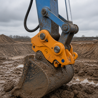 Attache rapide hydraulique professionnelle et efficace pour excavatrice de 13 tonnes