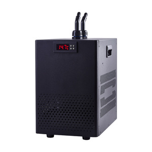 Petit refroidisseur d'aquarium en métal pour salon, aquarium silencieux, mini <span class=keywords><strong>compresseur</strong></span>, refroidisseur d'eau 130W - Product Image 4