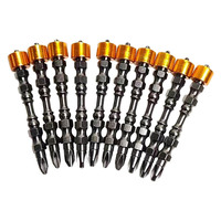 Ventes directes d'usine 65 mm PH2 outils forets ensembles d'embouts de tournevis magnétiques