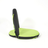 Chaise pliante d'extérieur portable avec poignée de transport pour le camping, les plages et les gradins