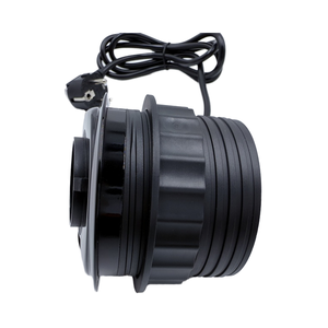 Enchufe EUROPEO DE CARGA RÁPIDA, toma de corriente negra empotrada, puerto de carga USB para uso industrial para sofá cama, tipo mesa, 20W, - Product Image 3