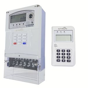Compteur prépayé triphasé standard STS à clavier séparé - Product Image 2