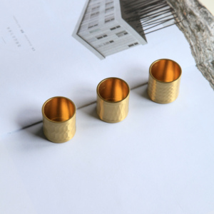 Exquisite Concise <strong>Candle</strong> Stick <strong>Holder</strong> Luxury Solid <strong>Brass</strong> <strong>Candle</strong> <strong>Holder</strong> Container Home Fragrance Decor Hardware Accessories - Product Image 2