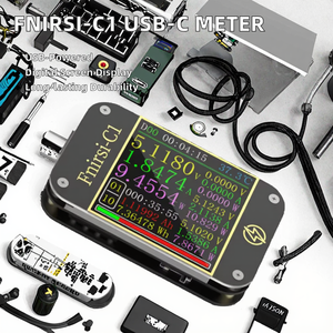 FNIRSI-C1 Type-C PD триггер USB-C Вольтметр Амперметр Тестер светодиодный цифровой только Протокол быстрой зарядки для Power Bank ПК - Product Image 2