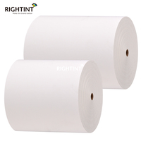 Materiales Autoadhesivos en Rollo para Flexografía, Películas de Papel, Materiales Autoadhesivos, Película Autoadhesiva de Polipropileno Blanco