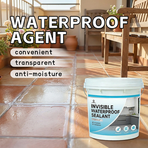 Peinture universelle transparente écologique en acrylique/polyuréthane, agent <span class=keywords><strong>hydrofuge</strong></span> invisible, revêtement de bâtiment imperméable - Product Image 1