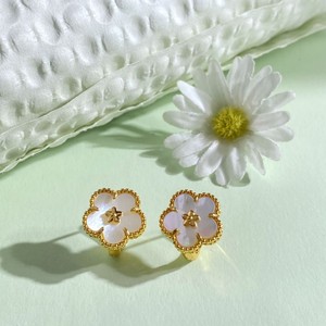 Ensemble <span class=keywords><strong>de</strong></span> <span class=keywords><strong>bijoux</strong></span> inspiré des créateurs, tout neuf, trèfle à quatre feuilles, collier, bracelet, boucles d'oreilles, <span class=keywords><strong>bijoux</strong></span> pour femmes - Product Image 2