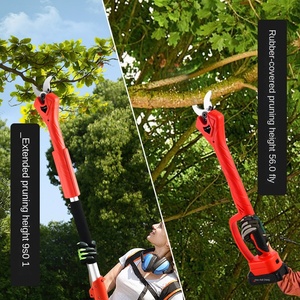 Nouveaux sécateurs électriques multifonctionnels <span class=keywords><strong>sans</strong></span> <span class=keywords><strong>fil</strong></span> <span class=keywords><strong>sans</strong></span> brosse outils de <span class=keywords><strong>jardin</strong></span> de qualité bricolage avec poteau allongé et poignée en plastique - Product Image 2