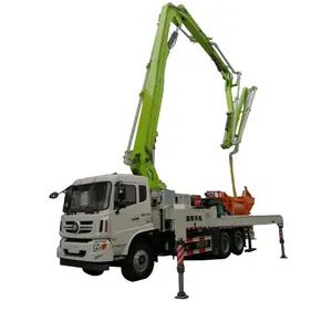 stationary machine cement with pump manufacturers suppliers concrete mixer and pumping vehicle made in China