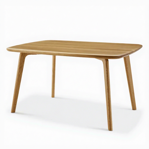 Contemporary Design Durable Wooden Modern Dining <b>Table</b> Set for Home Apartment Farmhouse Villa Hotel School Dining Rooms - Product Image 1