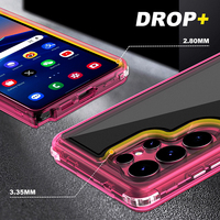Coque de téléphone portable transparente pour OPPO A5 A60 A59 A38 Reno 13F 12 protecteur de caméra antichoc résistant aux rayures pour Realme C75