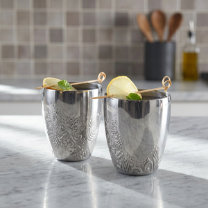 Verres à double paroi en acier inoxydable, design classique, pour adultes, parfaits pour les fêtes - Product Image 5