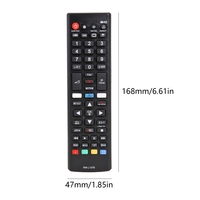 Télécommande universelle pour LG RM-L1379 3D/pour Amazon pour télécommande intelligente Lecteur multimédia pour télécommande intelligente