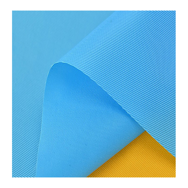 Quality Twill Woven PU Coated Solid Color 100% Nylon Jacket Fabric Waterproof Taslan Fabric