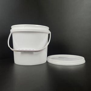 Durable 2 galones <span class=keywords><strong>con</strong></span> asa de tapa LOGO personalizado Contenedor de embalaje Cubo de plástico grueso de 8 <span class=keywords><strong>litros</strong></span> - Product Image 4