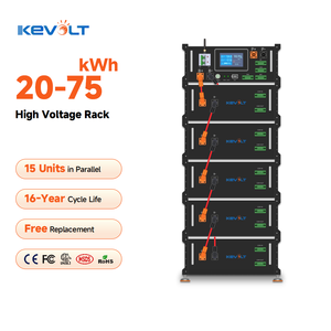 Paneles Solares KEVOLT de 10kW, 20kW y 25kW con Batería de Litio e <span class=keywords><strong>Inversor</strong></span> Solar Híbrido, Paquete de Baterías de Iones de Litio de Alto Voltaje - Product Image 2