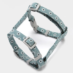 ラレウェ猫アクセサリーハーネスとリーシュセットカスタムロゴ調整可能軽量Hスタイリング日本のカズミプリント猫ハーネス - Product Image 2