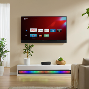 ETISTAR 2026 – Système Home Cinéma Soundbar <span class=keywords><strong>2</strong></span>.0 canaux coloré, Bluetooth, télécommande, HDMI ARC, OEM ODM – Meilleures ventes - Product Image 2
