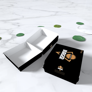 Caja de papel de tinta de soja de comida rápida barata grande de fábrica cajas de embalaje de hamburguesa de sándwich para alimentos - Product Image 4