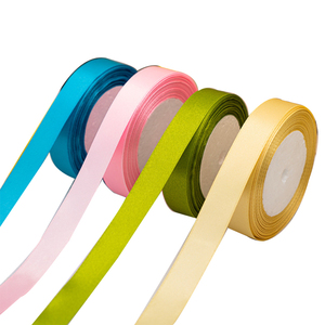 Polyester Gift Satin Ribbon 2.5cm Width Factory Direct Sale Craft Ribbon