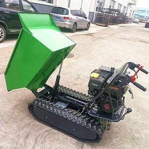 Tự tải nhỏ Dumper 500kg theo dõi xe chở rác nhỏ theo dõi vận chuyển - Product Image 5