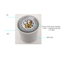 Nouveau filtre de douche en alliage d'aluminium ACF éliminant les PFAS, les métaux lourds, la chloramine, les microplastiques et le chlore résiduel