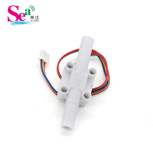 เซ็นเซอร์วัดการไหล ZJTM-05A Dijiang ขนาด 3/8 นิ้ว วัสดุพลาสติก POM แรงดันไฟฟ้า DC3.5-24V แบบ Hall Effect ใบพัดกังหัน วัดปริมาณน้ำ 0.1-4 ลิตร/นาที สำหรับเครื่องใช้ไฟฟ้าภายในบ้าน - Product Image 2