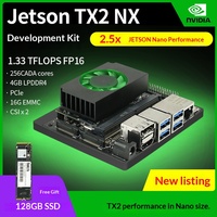 Kit de développement Chuanglebo Jetson TX2 NX pour l'intelligence artificielle (IA) et l'apprentissage profond, avec cœur embarqué pour système Linux Ubuntu