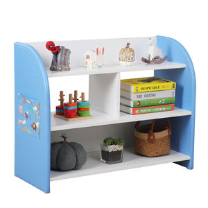 3 Tier Children's <b>Book</b> Shelf ,MDF+ PU Kid <b>Book</b> Shelf ,<b>Book</b> Rack for Kid <b>Room</b>,Toddler Bookshelf for Nursery, Bedroom, Playroom - Product Image 3