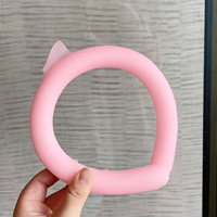 Tube de refroidissement pour le cou en PCM réutilisable en gros, anneau de glace portable OEM pour le soulagement du stress thermique, le travail en extérieur, les sports et les bouffées de chaleur