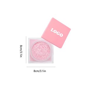Polvo Fijador Suelto Vegano Rosa de Alta Calidad, Libre de Talco, Control de Grasa, Mate, Resistente al Agua, Cosméticos de Marca Privada - Product Image 2