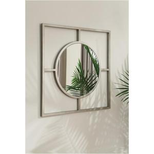 Wholesale Contemporary Oversize square Metal <strong>Mirror</strong> Wall Iron <strong>Craft</strong> Art <strong>Mirror</strong> Supplier - Product Image 4
