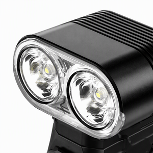 Luz de Bicicleta Impermeable Dos en Uno, Faro Delantero Brillante para Ciclismo Nocturno, Linterna con Bocina para Bicicleta de Montaña y Carretera, con Batería para Manillar - Product Image 2