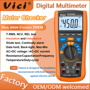 Vicimeter VC4060B + Inductance d'isolation de test de moteur 6000 comptes multimètre numérique True RMS NCV - Product Image 2