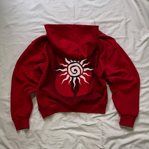 Diznew เสื้อฮู้ด2025ลายเตะตามีฮู้ดตัดกับลายแสงแดดอันเดอร์เลย์สำหรับผู้ผลิตเสื้อฮู้ดตัวหนา - Product Image 2