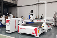 Máquina CNC de 3 Ejes A2-1325 para Tallado de Madera 3D con Mesa de Vacío, Máquina de Grabado y Corte CNC para Madera, Precio Competitivo