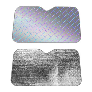 Car Sunshade 140x70cm Aluminum Foil Foldable Windshield Protection For Front Window Auto <b>Sun</b> <b>Blocker</b> - Product Image 3