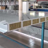 Máquina de Paneles Sándwich de Lana de Roca, Maquinaria Industrial para Paneles de Techo y Pared, Resistente al Fuego, Ecológica, para Construcción Metálica