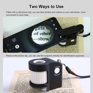Mini <strong>Microscope</strong> Kit with LED Light Educational Science <strong>Microscope</strong> Battery Powered Portable Mini <strong>Microscope</strong> for Smartphone - Product Image 4