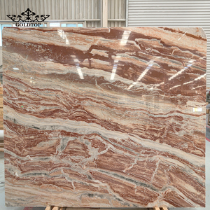 OEM/ODM - Losas Grandes de Mármol Natural Pulido de Estilo Moderno y Lujoso Arabescato Orobico Rosso Rojo Claro para Uso en Villas - Product Image 1