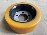 Pneu de remplacement robuste en PU pour chariot élévateur STILL 4493241L & Linde 0009903813 - Roue de chariot élévateur 250x100x80mm à 5 trous